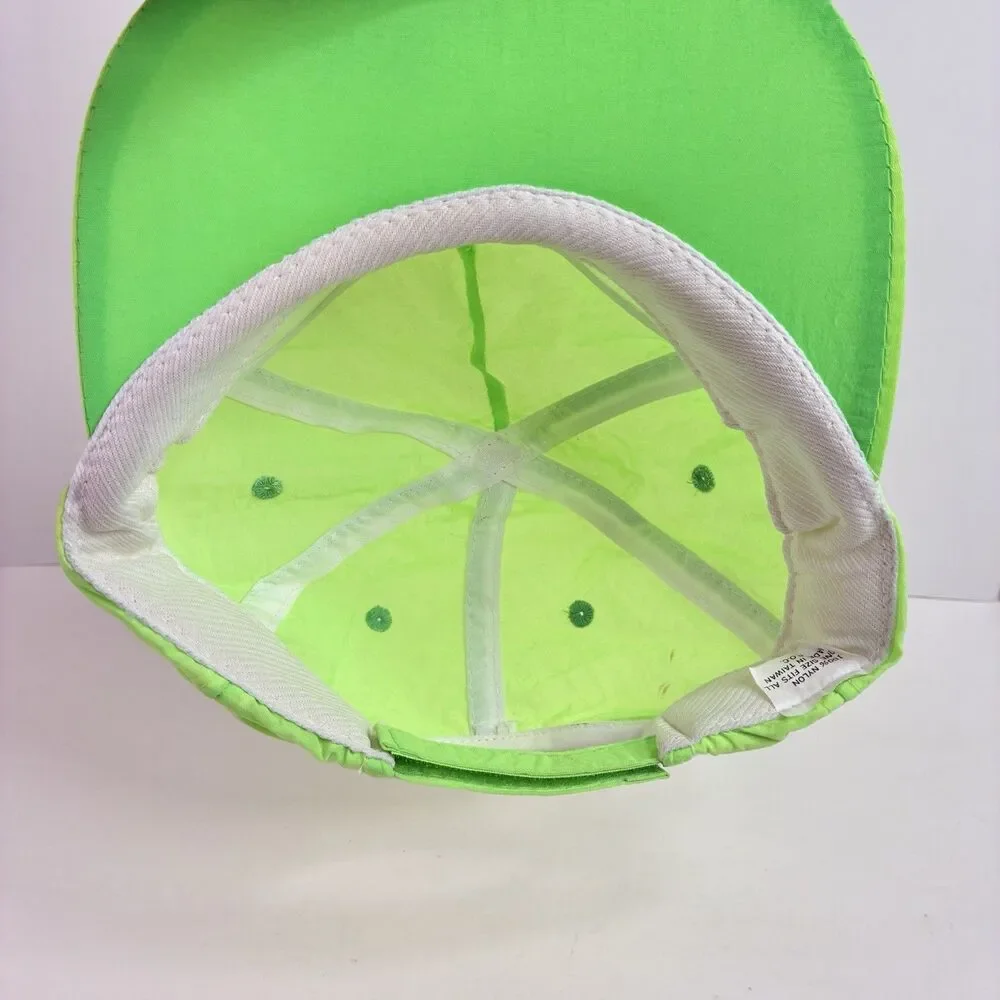 Vintage Original 90s neon green nylon Days of Thunder Movie Promo Hat *READ*